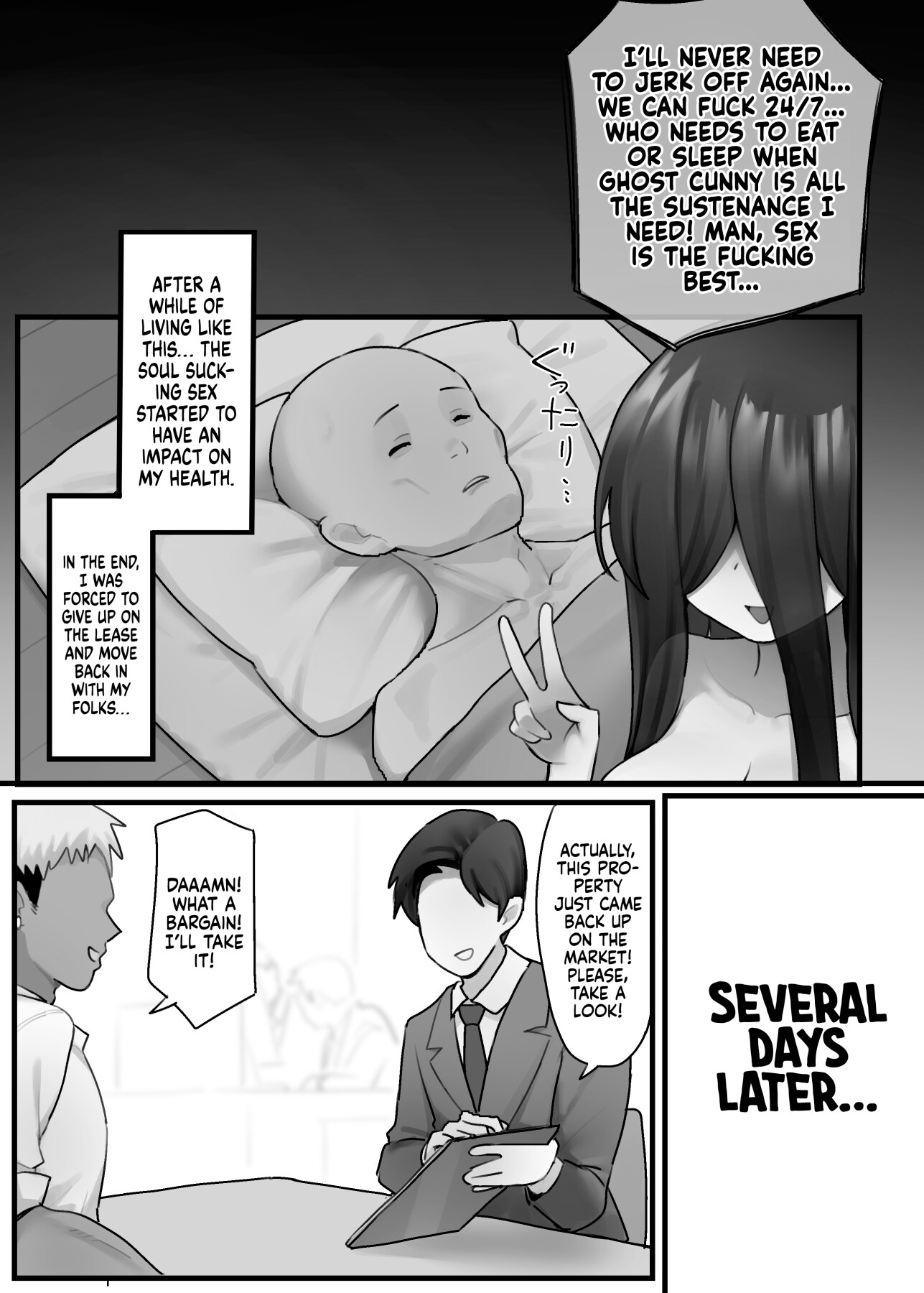 Hentai Manga Comic-Paranormal Fucktivity-Read-40